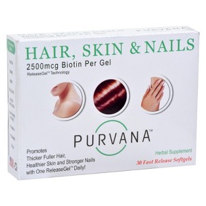 Heaven Sent Purvana Hair Skin Nails - 2500 mcg - 30 Softgels - 1 of 1