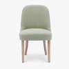 WestinTrends Mid-Century Modern Upholstered Boucle Dining Chair (Set of 2) - 4 of 4