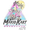 Men's Nintendo Mario and Luigi Retro Beach Race Baseball Tee - 2 of 4
