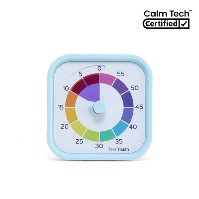 Time Timer MOD - Home Edition Rainbow Wheel - Individual Sized 60 Minute Visual Countdown Timer with 5 Minute Color Segments