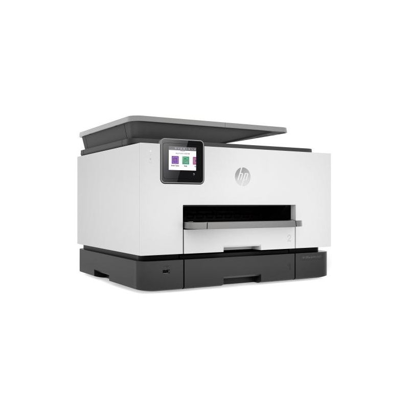 HP OfficeJet Pro 9020 Multifunction Printer - Functions as Copier, Fax, Printer, & Scanner - Wireless LAN - 4800 x 1200 dpi - Dual 250 sheet trays, 5 of 6