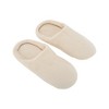 Unique Bargains Boat Shoe Khaki Color Disposable Slippers Khaki 1 Pair - 2 of 4
