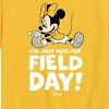 Boys' - Disney - Minnie Just Here For Field Day Short Sleeve Graphic T-Shirt - 2 of 4