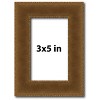 PosterPalooza | Photo Size Flat Gold Picture Frame - UV Acrylic, Foam Board Backing, Hanging Hardware - 2 of 4