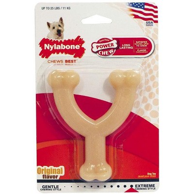Nylabone Dura Chew Wishbone - Original Flavor(Regular - For Dogs up to 50 lbs)