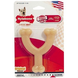 Nylabone Dura Chew Wishbone - Original Flavor(Regular - For Dogs up to 50 lbs) - 1 of 3