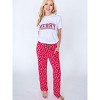 RuffleButts SoftSnooze Gender Inclusive Holiday Adult Pajama Pants - 2 of 4