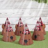 Sparkle and Bash 24-Pack Lumberjack Oh Boy Party Cone Hats in Bear Red Buffalo Plaid for Woodland Baby Shower, Gender Reveal Supplies and Decorations - 2 of 4