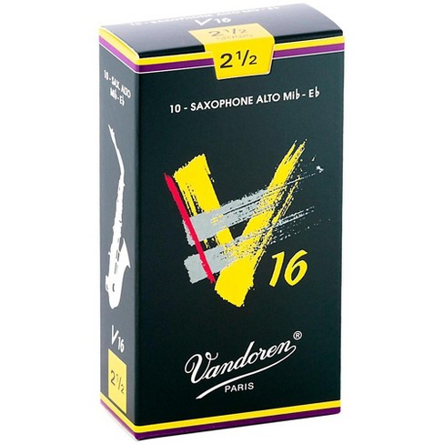 Vandoren Alto Sax V16 Reeds Strength 2.5 Box Of 10 : Target