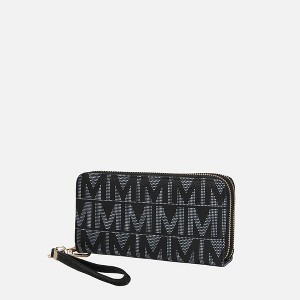MKF Collection Danielle Milan Wristlet Wallet Handbag Purse Multiple Card Slots by Mia K - 1 of 4