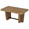 Homy Casa 78" Extendable Dining Table Set with Bench & 4 Upholstered Chairs, for Dining Room - 4 of 4