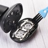 Unique Bargains Nylon Cleaning Tools Shaver Brush with Handle for Keyboard and Window Track 8 Pcs - 4 of 4