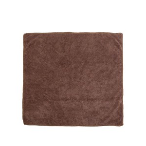 Unique Bargains 300gsm Microfiber Absorbent Towel Car Home Washing Clean Cloth Brown - 1 of 2