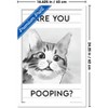 Trends International Reinders: Animals - Are You Pooping? Framed Wall Poster Prints - 3 of 4