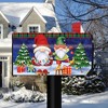 Christmas Gnomes Magnetic Mailbox Cover Humor Elf Presents Standard Briarwood Lane - 2 of 3