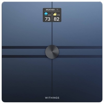 Black Tempered Glass Digital Smart Body Analysis Scale