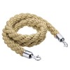 Unique Bargains Hotel Adjustable Queue Divider Stanchion Rope with Snap Hook - 3 of 4