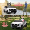 24V Kids Ride on Car Licensed Cadillac 2 Seater Ride on Truck Toy Battery Powered Electric Car for Toddlers - 3 of 4