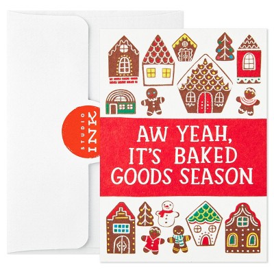 8ct Hallmark Studio Ink Baked Goods Boxed Cards : Target