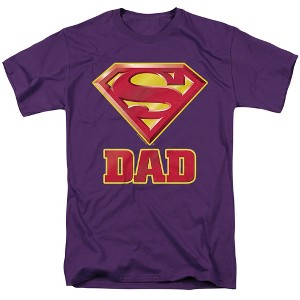 Superman Super Dad Adult T-Shirt - 1 of 4