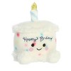 Aurora Mini Happy B'Day Cake Palm Pals Adorable Stuffed Animal White 4" - 2 of 4