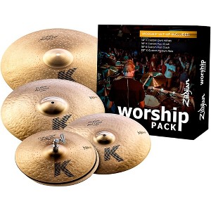 Zildjian K Custom Worship Cymbal Pack With Free 16" Crash - 1 of 4