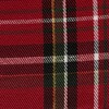Design Imports  Christmas Metallic Plaid Table Runner, Red Tartan, 14X72" - 2 of 4