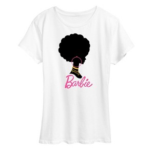Women's - Barbie - Afros & Hoops Short Sleeve Graphic T-Shirt - 1 of 4