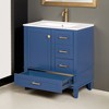 30" Bathroom Vanity, Modern Bathroom Cabinet with Sink Combo Set, Bathroom Storage Cabinet with a Soft Closing Door and 3 Drawers - Leovsnove - 2 of 4