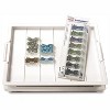 Elizabeth Ward Bead Storage Solutions Plastic Stackable Organizer Tray Bundle with Lid and 58 Assorted Size Small, Medium, Large Containers - 3 of 4