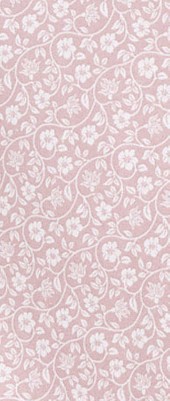 white floral on mauve