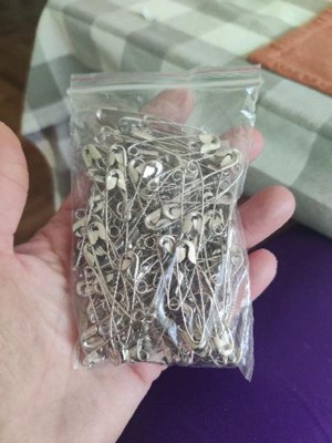 Charles Leonard Safety Pins, Assorted Sizes, 50/Chain-Pack