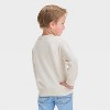 Toddler Boys' Bunny Sweater - Cat & Jack™ Oatmeal - 3 of 4