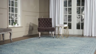 Taupe Viscose Reversible Runner Rug 2'2" x 7'2"