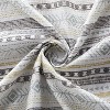 Dainty Home 3D Printed Textured Waffle Weave 13 Piece Shower Curtain Set - 4 of 4