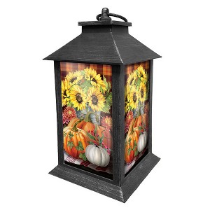 Briarwood Lane Fall Lantern 13.5" x 5.5" x 5.5" Autumn Arrangement For Fall Lantern - 1 of 3