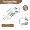 Unique Bargains Stainless Steel Multipurpose Outdoor Clothes Pins 66 Pcs - 2 of 4