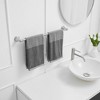 BWE Traditional Wall Mounted Bathroom Accessories Towel Bar Space Saving and Easy to Install - 3 of 4