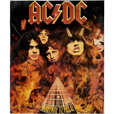 ACDC Highway To Hell Blanket Soft And Cuddly Plush Fleece Throw Blanket