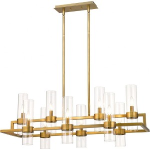 Z-Lite Datus 10 - Light Chandelier in  Rubbed Brass - 1 of 4