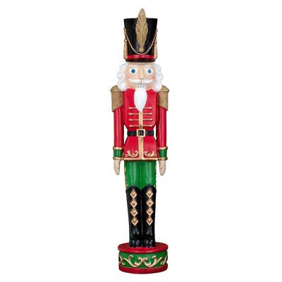 Haute Decor 37" Christmas Nutcracker Green/Red