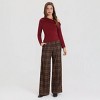 Women's Mid-Rise Wide Leg Suit Pants - A New Day™ - 4 of 4