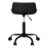 XIYUYEU Modern Office Desk Chair with Wheels and Lumbar Support Comfy Armlees Vanity Rolling Task Chair for Adult, Student - 2 of 4