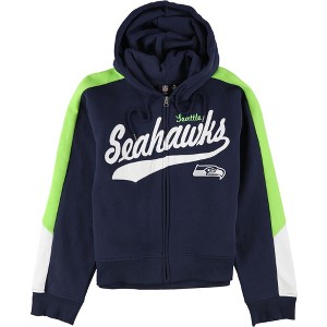 G-III Sports Womens Seattle Seahawks Hoodie Sweatshirt - 1 of 2