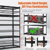 GustoWave 5 Tier Heavy Duty Garage Shelving, Garage Storage with Adjustable Shelves for Kitchen Pantry Basement, Black - 4 of 4