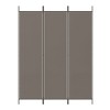 vidaXL 3-Panel Room Divider - 3 of 4