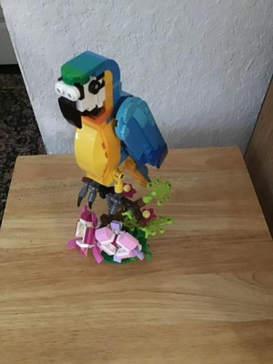 Lego Creator 3 In 1 Exotic Parrot Animals Building Toy 31136 : Target