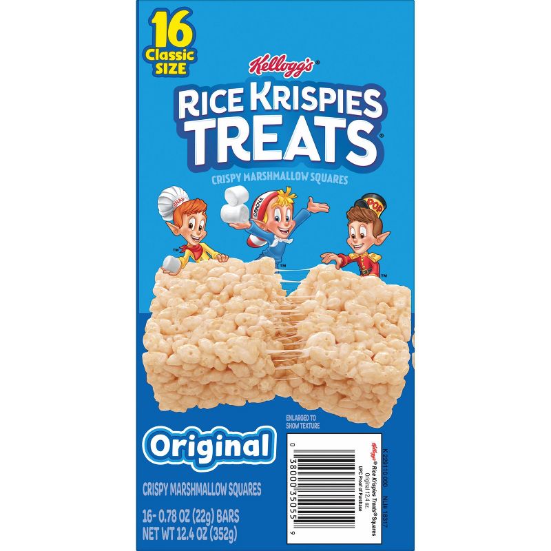 Rice Krispies Treats Original Bars - 16ct - Kellogg's, 3 of 12