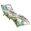 vidaXL Sun Lounger Cushion Multicolour Oxford fabric (100% polyester) - 3 of 4