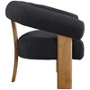 Meridian Furniture,Winston Boucle Fabric Accent Chair - 4 of 4
